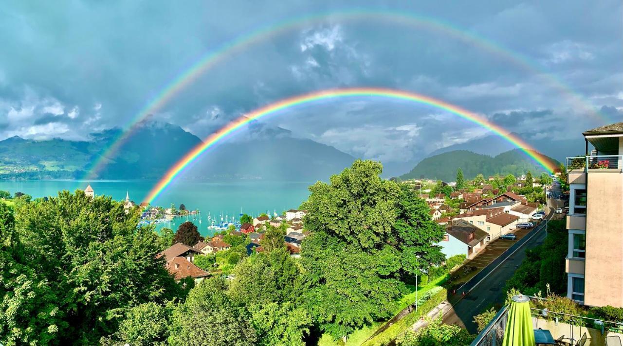 Hotel Movieworld Spiez Kültér fotó