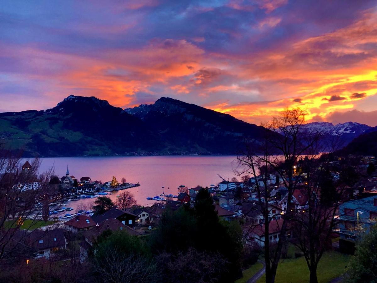 Hotel Movieworld Spiez Kültér fotó